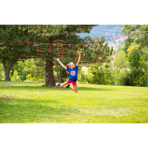 American Ninja Warrior Ninjaline Portable Jungle Gym & Training Set