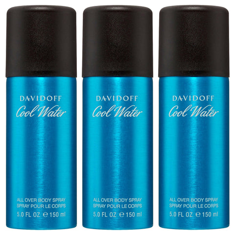 Davidoff Cool Water for Men 3 pack Body Spray (5.0 oz. 3 pk.)
