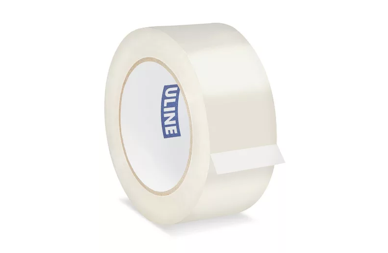 Uline Industrial Tape - 2 Mil, 2" x 110 yds, Clear Rolls/Case (36 ct