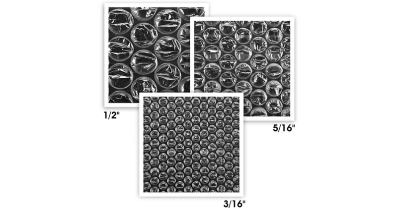 Economy Bubble Roll - 12" x 375', 5⁄16", Perforated