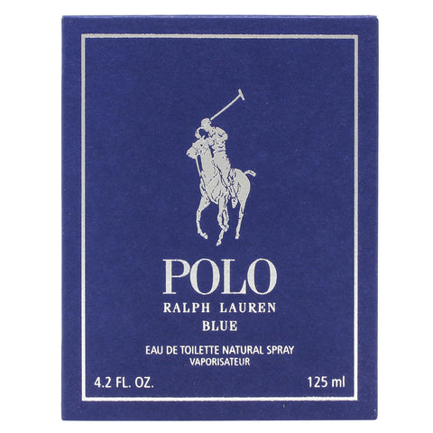 Men's Polo Blue Eau De Toilette by Ralph Lauren (4.2 oz.)