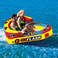 WOW Sports Flash Towable Cockpit Tube for Boating 1 to 2 Person