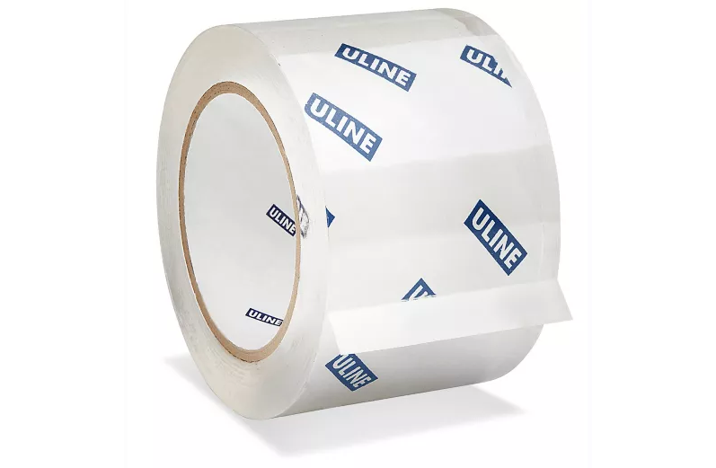 Uline Carton Sealing Tape - 2 Mil, 3" x 110 yds, Clear. Rolls/Case (24 ct.)