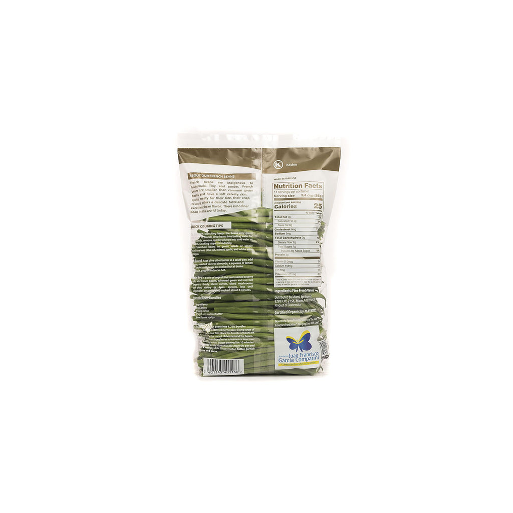 Organic French Green Beans (2 lbs.)