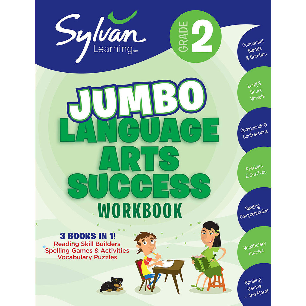 2nd Grade Jumbo Language Arts Success Workbook: Activities, Exercises, and Tips to Help Catch Up, Keup Up, and Get Ahead