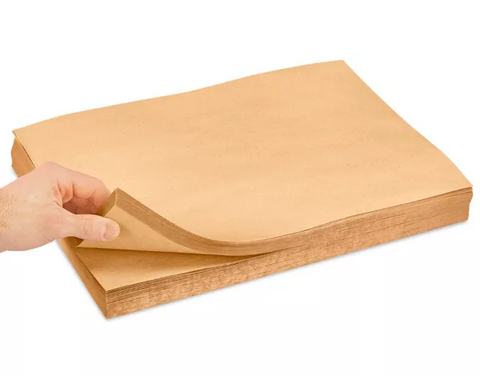 40 lb Kraft Paper Sheets - 24 x 36