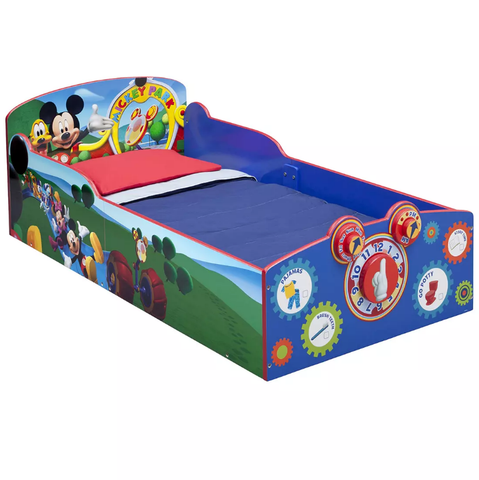 Delta Children Disney Mickey Mouse Wood Toddler Bed
