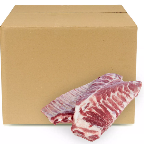 Pork Spare Ribs Bulk Wholesale Case (priced per pound)