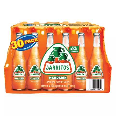 Jarritos Mandarin Natural Flavor Soda 30 ct.