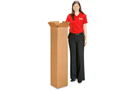 10 x 10 x 48" Tall Corrugated Boxes