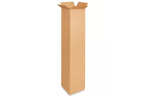 10 x 10 x 60" Tall Corrugated Boxes