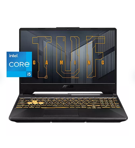 ASUS TUF Gaming FX506 Laptop - 15.6" FHD 144Hz Display - Intel Core i5-11400H - 16GB RAM - 512GB Storage - NVIDIA RTX 3050Ti 4GB - Windows 11 Home - FX506HEB-RS53