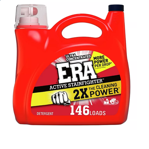 Era Active Stainfighter Ultra Concentrated Liquid Laundry Detergent (200 oz., 146 loads)