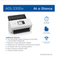 Brother ADS-3300W Wireless High-Speed Desktop Scanner