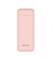 Tech Squared Nano Juice 10K mAh Portable Charger, w/ Qualcomm Quick Charge Pink & Gray (2pk)