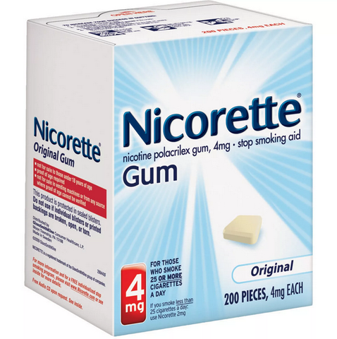 Nicorette 4mg Original Gum (200 ct.)