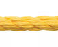 Twisted Polypropylene Rope - 1⁄2" x 600', Yellow