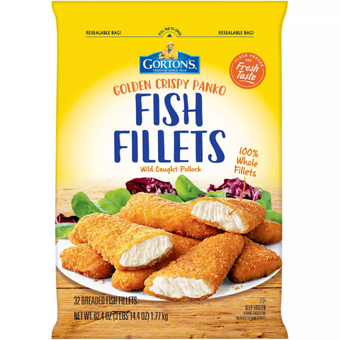 Gorton's Crunchy Panko Fish Fillets. 32 ct.