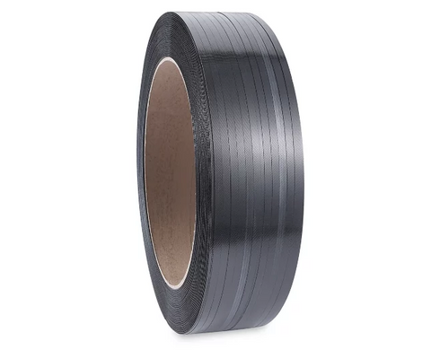 Poly Strapping - 1⁄2" x .020" x 7,200', Black