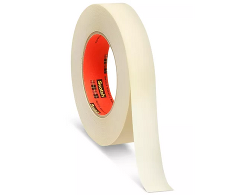 3M 213 High Temperature Masking Tape - 1" x 60 yds