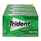 Trident Spearmint Sugar Free Gum. 15 pk.