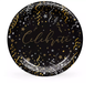 Artstyle Silver & Gold Celebration Dinner Paper Plates, 10" (85 ct.)