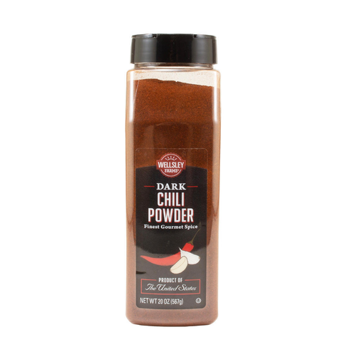 Wellsley Farms Dark Chili Powder. 20 oz.