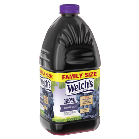 Welch's 100% Concord Grape Juice. 2 pk. 96 oz.
