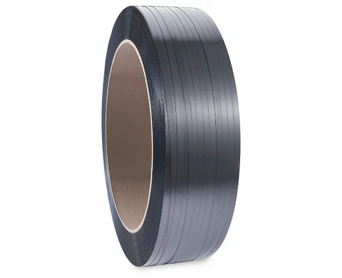 Poly Strapping - 1⁄2" x .020" x 7,800', Black