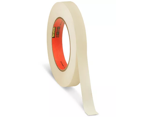 3M 214 Industrial Masking Tape - 3⁄4" x 60 yds