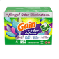 Gain Flings! Liquid Laundry Detergent Pacs + Odor Defense, Super Fresh Blast Scent (152 ct.)