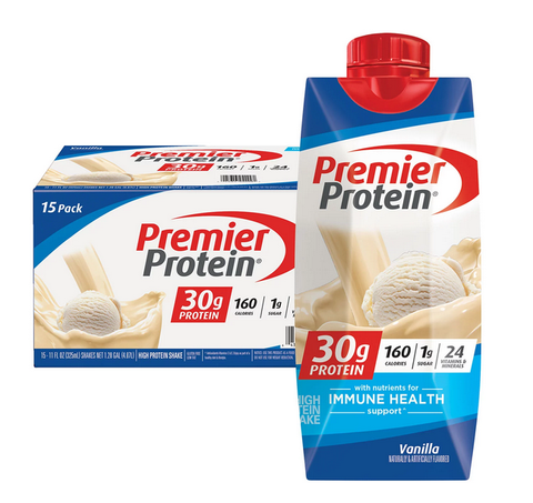 Premier Protein High Protein Shake. Vanilla (11 fl. oz. 15 pk.)