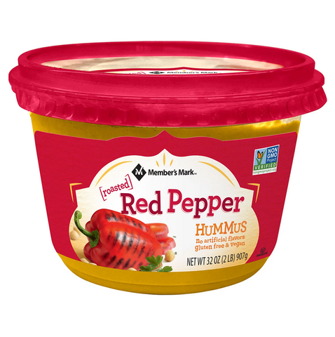 Member's Mark Roasted Red Pepper Hummus (32 oz.)