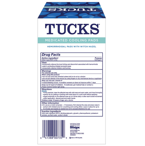 Tucks Medicated Cooling Pads (200 ct.)