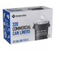 Member's Mark 33 Gallon Commercial Trash Bags (16 rolls of 20 ct. total 320 ct.)