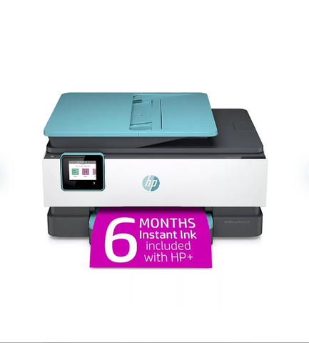 HP OfficeJet Pro 8028e All-in-One Wireless Color Inkjet Printer - 6 months free Instant Ink with HP+