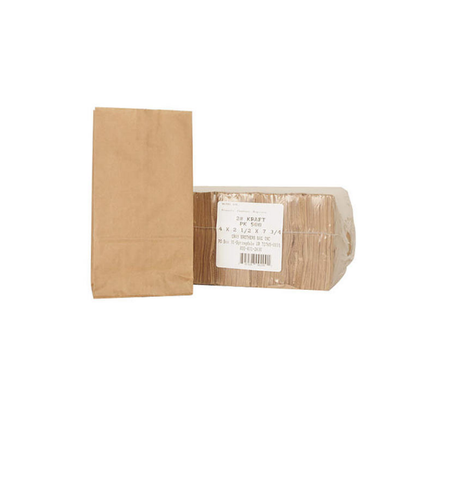 Duro Brown Paper Bag, 2# Kraft Bags (500 ct.) 2 Pk.