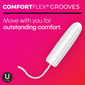 U by Kotex Click for your Perfect Fit Compact Tampons. Unscented. Super Plus (45 ct.)