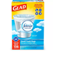 Glad Small Twist-Tie White Trash Bags, Fresh Clean Scent with Febreze Freshness (4 gal. 156 ct.)