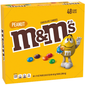 M&M'S Peanut Milk Chocolates Full Size Chocolate Candy Bulk Candy (1.74 oz. 48 ct.)