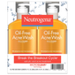 Neutrogena Oil-Free Acne Face Wash (9.1 fl. oz. 2 pk.)