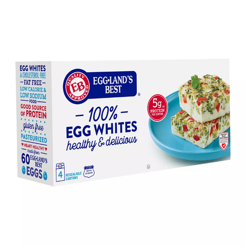 Eggland's Best 100% Liquid Egg Whites. 4 ct. 16 oz.