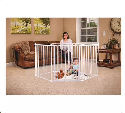 Regalo 8-Panel Super Wide Baby Gate and Play Yard