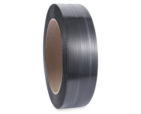 Poly Strapping - 1⁄2" x .027" x 7,200', Black