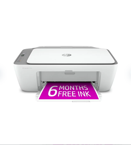 HP DeskJet 2755e Wireless All-in-One Inkjet Printer, Copy/Print/Scan