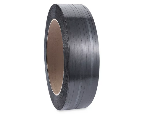 Poly Strapping - 1⁄2" x .029" x 5,600', Black