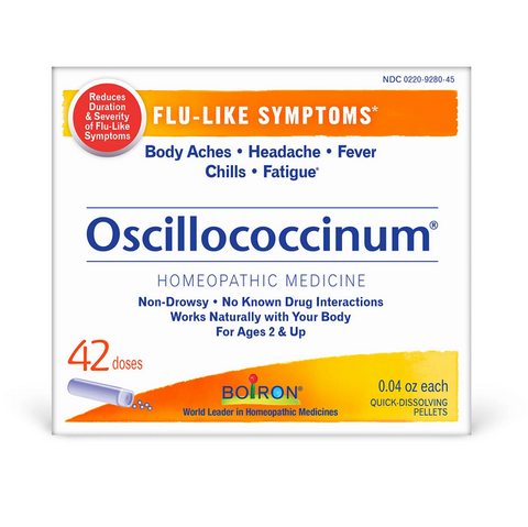 Boiron Oscillococcinum Flu Relief Single Dose Tubes, 42 ct.