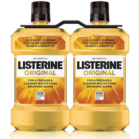 Listerine Antiseptic Mouthwash. Original (1.5L. 2 pk.)