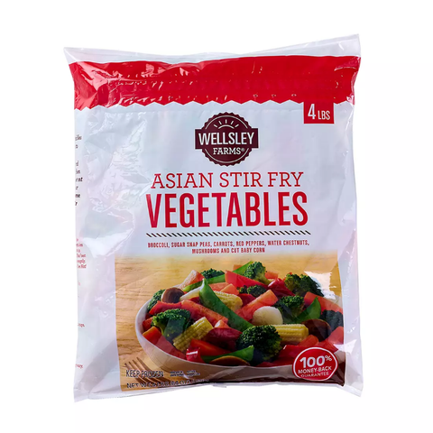 Wellsley Farms Asian Stir Fry Vegetables. 64 oz.