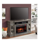 Manhattan Media Fireplace, TVs up to 75" & 100 lbs., Assorted Colors